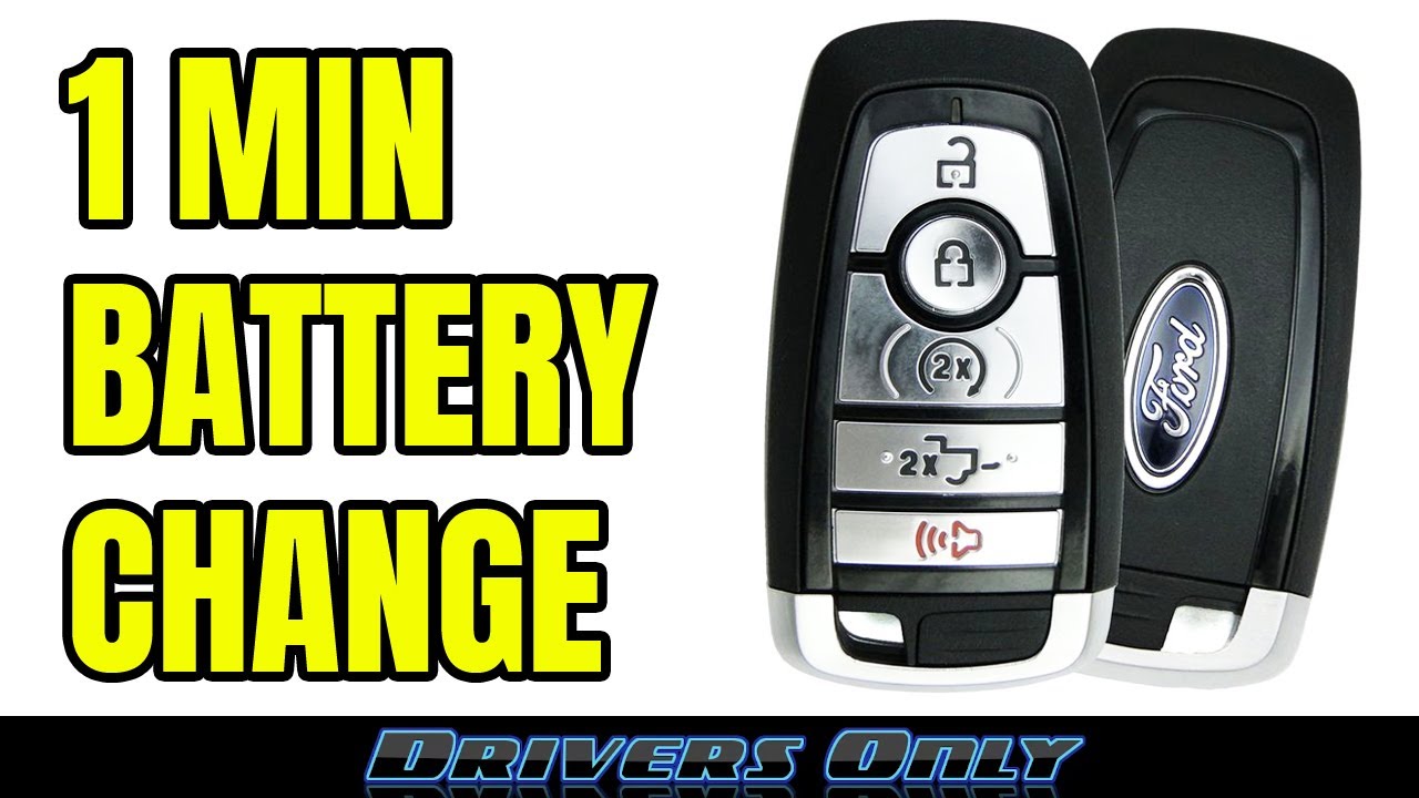 Ford Key FOB Remote Battery Change - F150, Explorer, Ranger, Escape, Bronco  