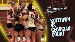 2026 Georgian Court vs Kutztown - Acrobatics and Tumbling