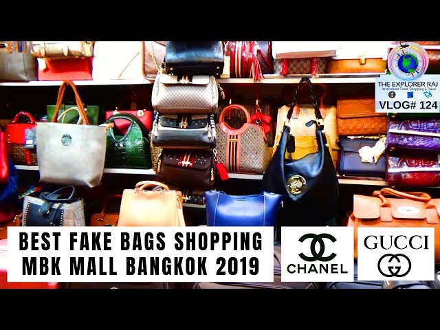 BAG SHOPPING IN BANGKOK, FAKE BAGS IN MBK MALL