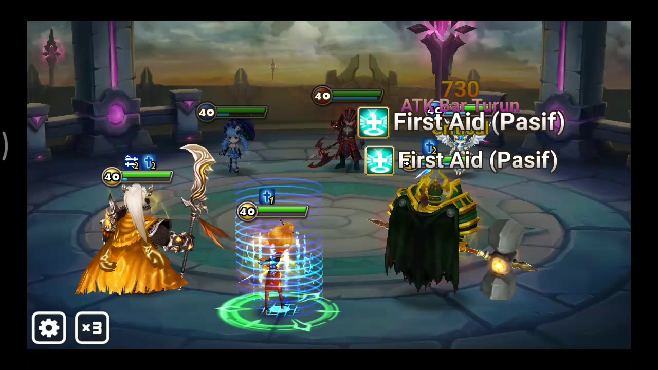 Fengyan Combo Olivia - (Siege Battle) Summoner War