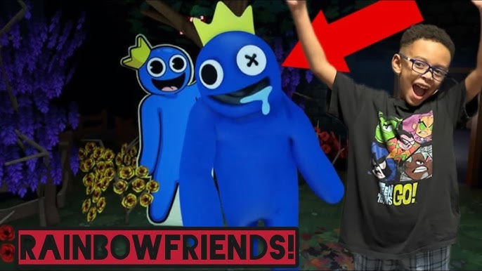 Can You Beat Roblox Rainbow Friends Chapter 2 Hour 5 Blindfolded? #leg