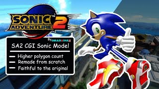 SA2 CGI Sonic Model - (Mod release)