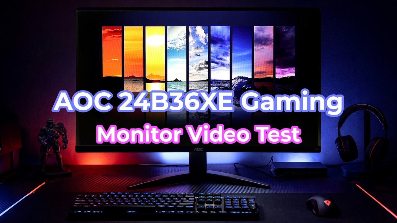 Màn hình AOC 24B36XE 23.8 inch FHD 144Hz 4ms IPS Adaptive Sync