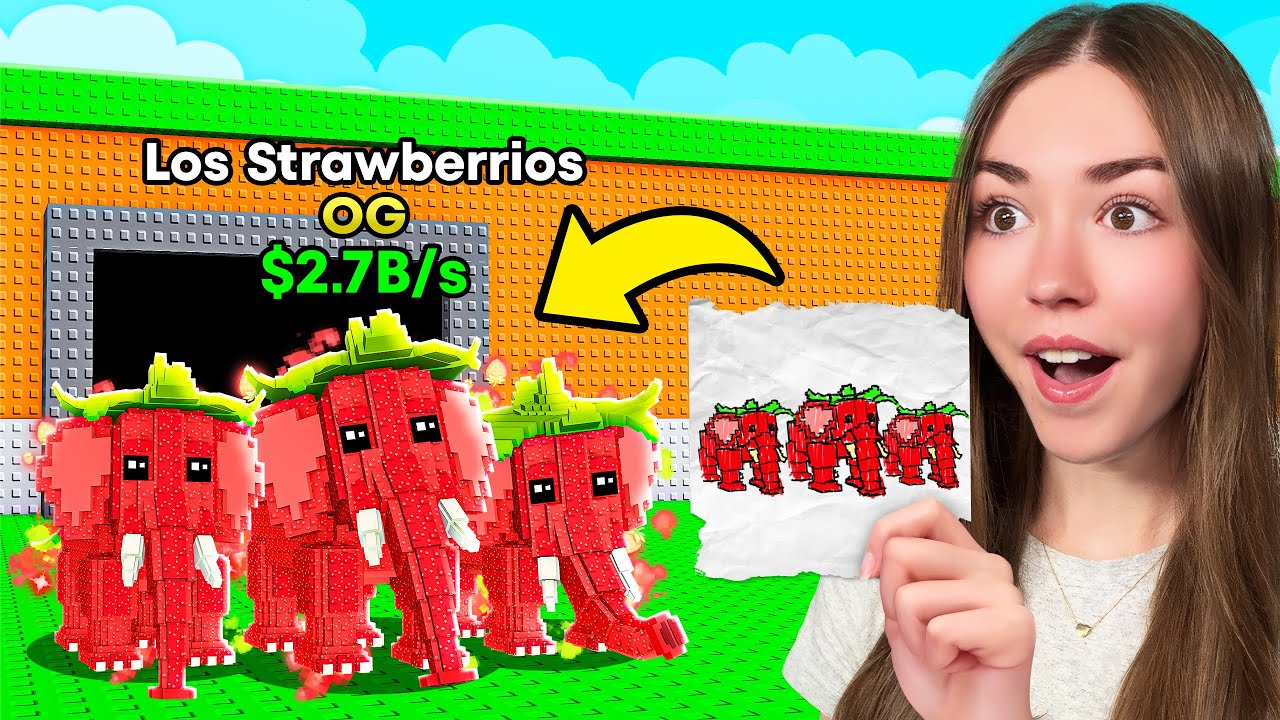 Всё, что я НАРИСУЮ, ОЖИВЕТ в игре Steal a Brainrot!