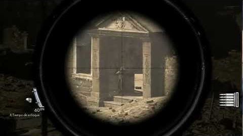 Sniper Elite V2 Gameplay (Sniper Elite Difficulty - Demo PC)