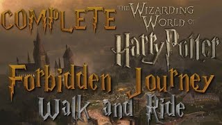  Hogwarts Forbidden Journey Walk And Ride