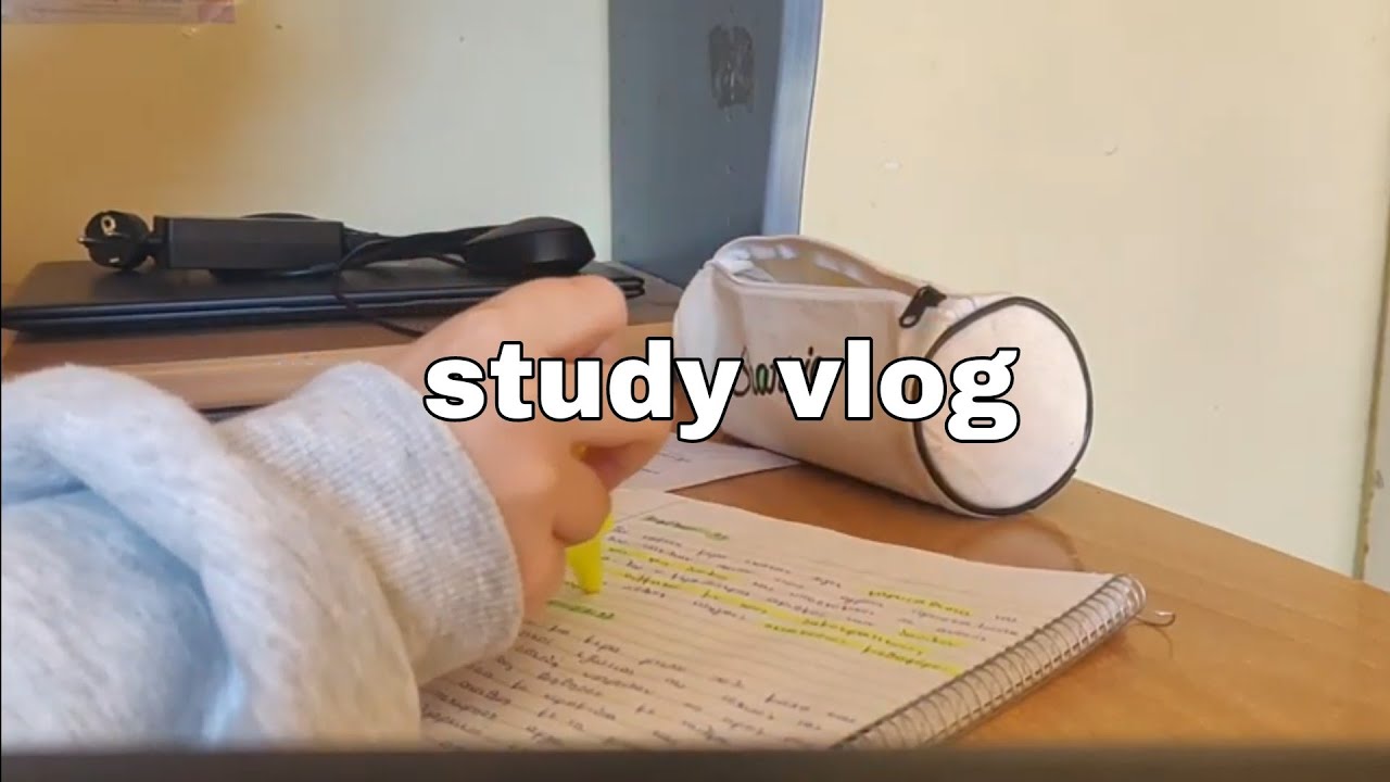 STUDY VLOG | busy life of a greek high school student 🤓📝