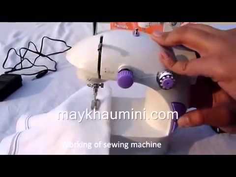 Video CÁCH SỬ DỤNG MÁY KHÂU MINI - youtube