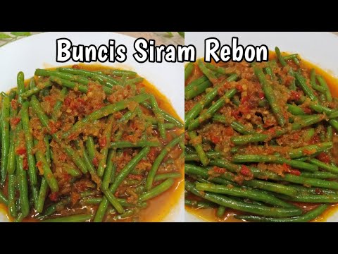 Oseng Buncis Udang Rebon