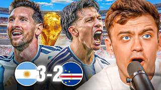 Argentina 3-2 Cape Verde Was RIDICULOUS...