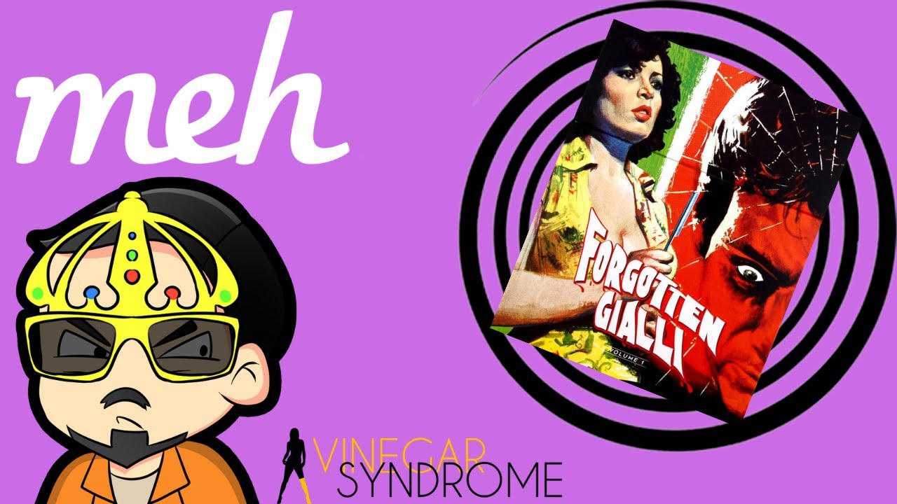 FORGOTTEN GIALLI Vinegar Syndrome Blu ray box set