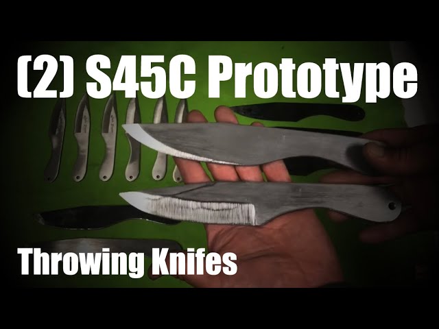 試作してみました 投げナイフ自作 投げナイフ自作その14/ Prototype