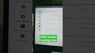 How to disable screen lock password in KDE