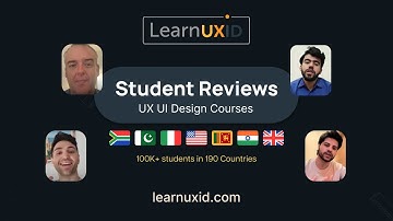 Student Video Reviews about Learnuxid - UX UI Design Courses