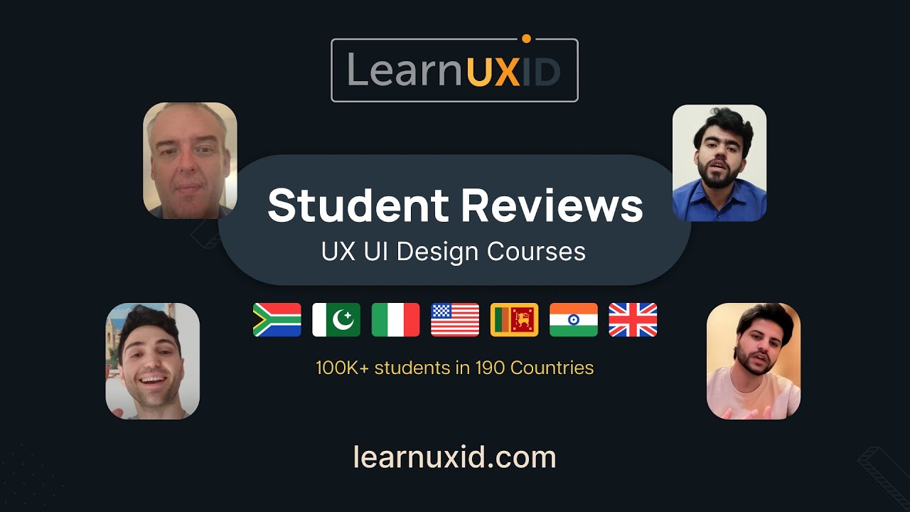 Student Video Reviews about Learnuxid - UX UI Design Courses - YouTube