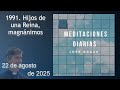 MEDITACIÓN de HOY VIERNES 22 AGOSTO 2025 | EVANGELIO DE HOY | DON JOSÉ BRAGE | MEDITACIONES DIARIAS