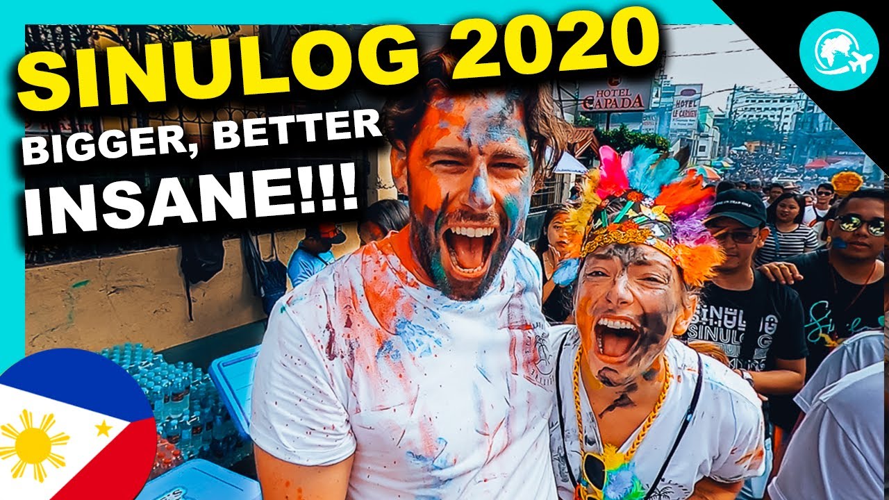 Sinulog Festival 2020 Philippines Is Insane Much Better Than Holi Youtube