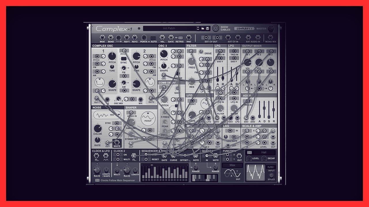 Psychedelic Ambient Vibes on Reason Complex-1