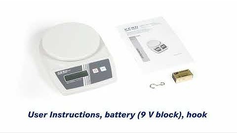 Entry level laboratory balance with tremendous weighing performance  KERN EMB