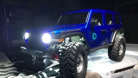 MyTrickRC SCX10iii Rubicon Deluxe Light Kit Installation