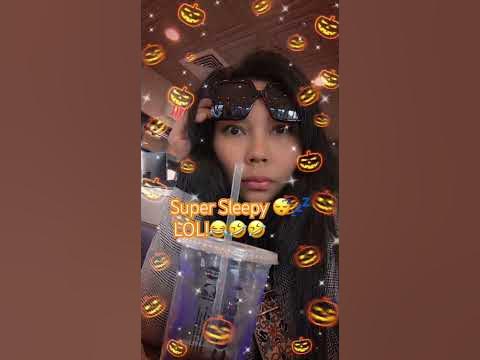  HALLOWEEN 🎃 BRUNCH TIRED 😴 SLEEPY🥱 #selfie @tacobell #food #brunch # ...