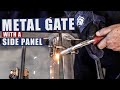 Metal Gate With Side Panel | JIMBO'S GARAGE