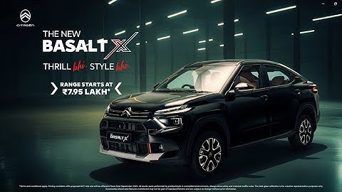The Heist Begins Here |  New Citroën Basalt X