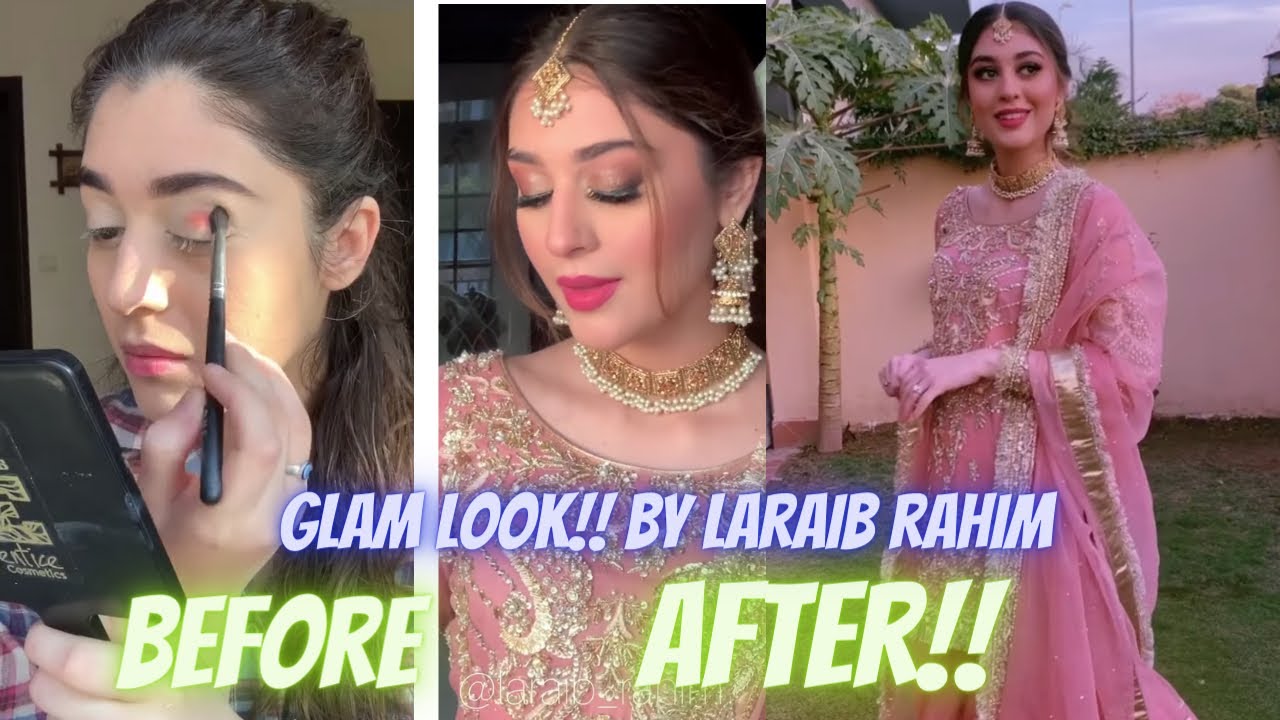 A Quick Glam Look by Laraib Rahim 💄😍 |Transformation video(tutorial) | Makeup Point