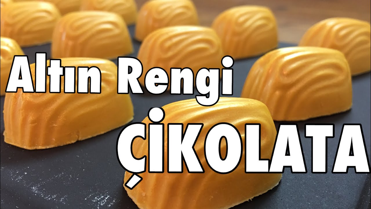 Altin Rengi Cikolata Yapimi Cikolata Youtube