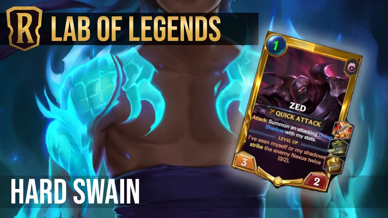Perfect Power Synergy with Fully Buffed Zed | Lab of Legends Swain Hard | Legends of Runterra