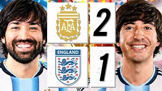 Argentina To The Final! 👏 Argentina 2-1 England (reaction)