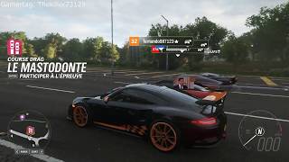 Forza Horizon 4 : Run multiplayer in Porsche 911 GT3 RS PO