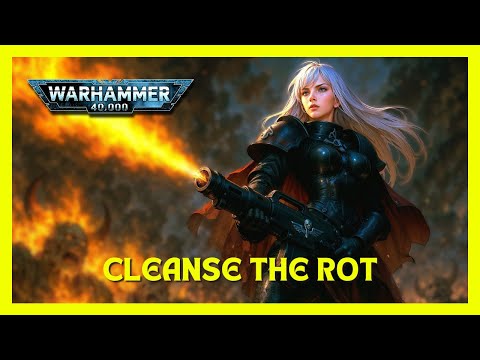 Cleanse the Rot - an Adepta Sororitas song inspired by Warhammer 40k | Fan Made Music