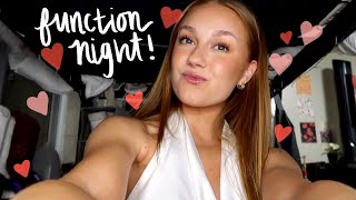 GRWM: sorority function night!