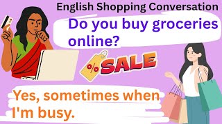 English Shopping Conversation | Simple English Speaking Practice for Beginners