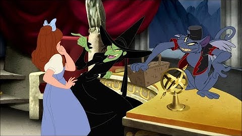 Tom & Jerry Wizard Of Oz But With 1939 Original Audio (Wicked Witch)