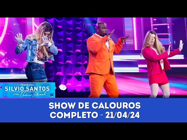 Show De Calouros | Programa Silvio Santos 21/04/24)
