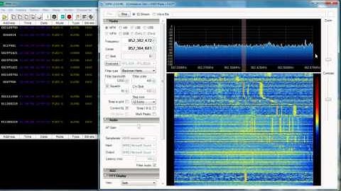 18 Minutes of Pager Traffic 2012 July 12 San Jose rtlsdr sdr# pdw flex