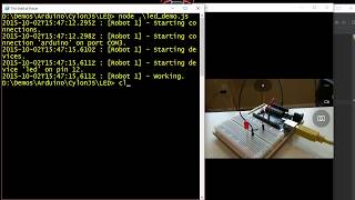 Introduction to Cylon.js - Module 4 - Lesson 4: Toggling the LED