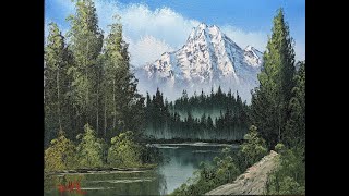 Mountain Hideaway  SE: 7 EP: 10 Painting With Magic landscape painting