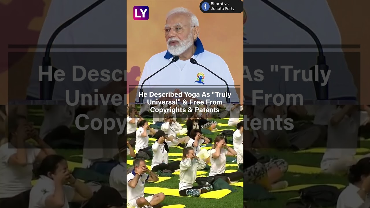 PM Modi Leads Yoga Day Celebrations At UN; Says ‘Yoga Is Truly Universal & Free From Copyrights’