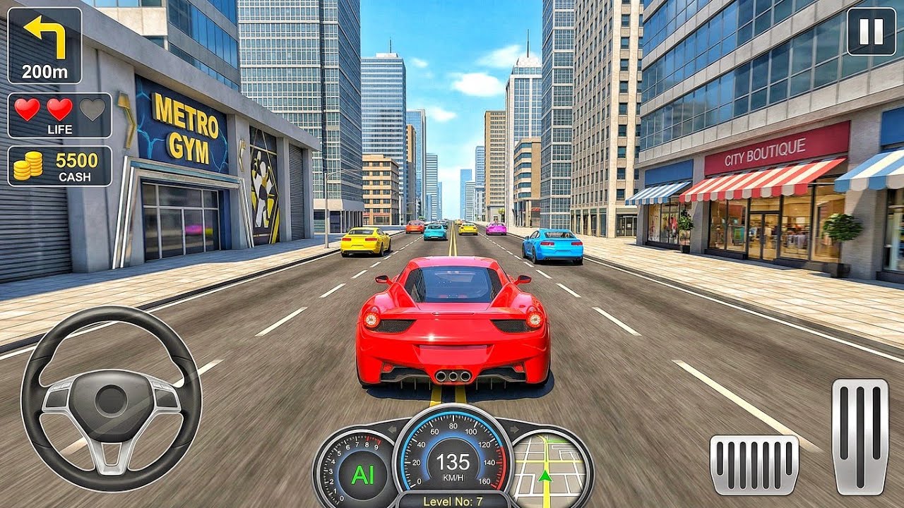 Car simulator gameplay || Gameplay video | Simulator 3D Mobile game | Gaming | Car Parking game