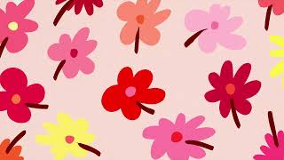 3 Hour Cute Aesthetic Pattern 💖 Retro 70s 80s Floral Flower for Relaxing, TV & Pinterest Vibes (4K) screenshot 4