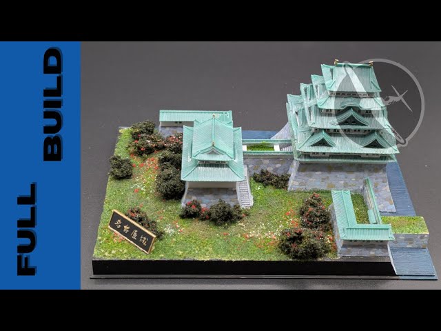 Château Médiéval Japonais MOC-85818 - 1362 Pièces - Compatible Lego - 14 Ans+
