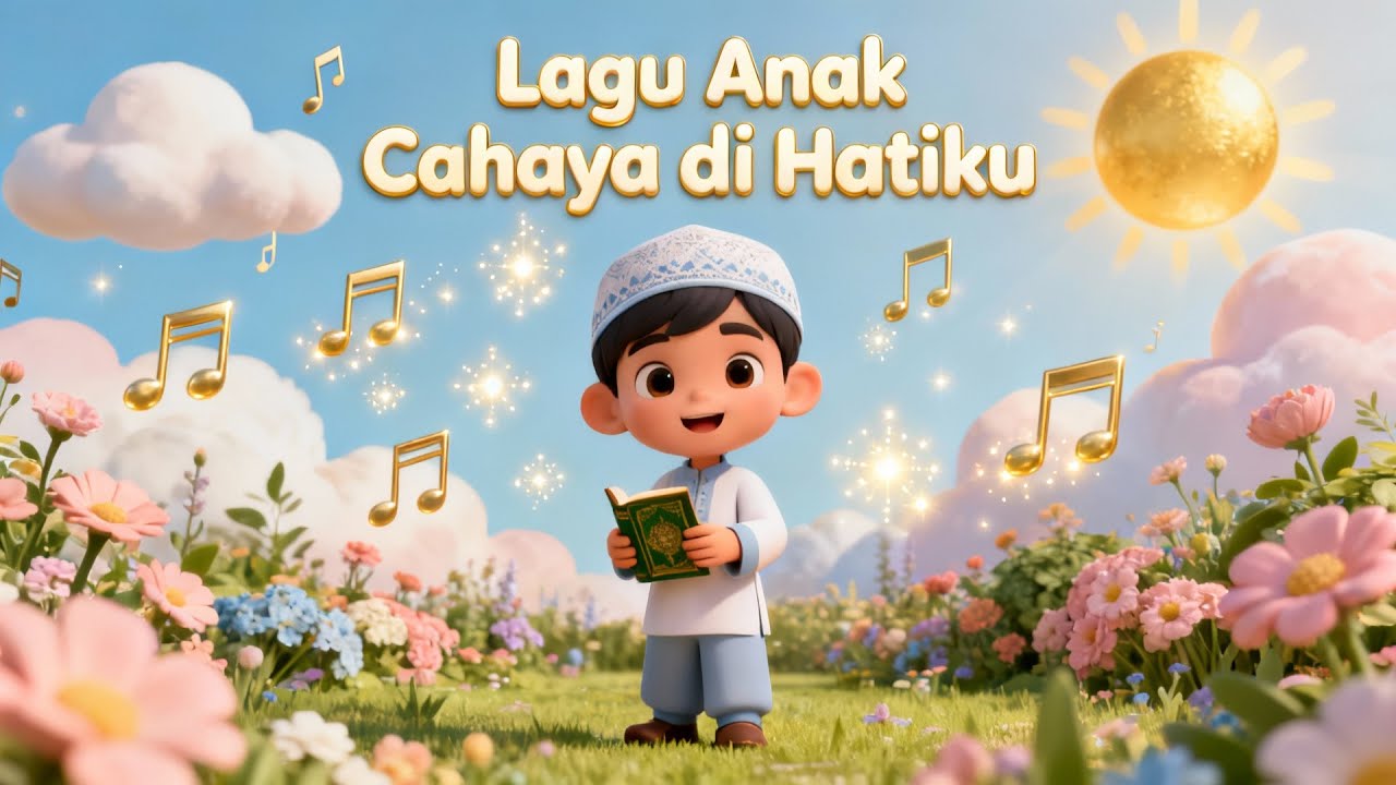 Lagu Anak Islami Ceria | Cahaya di Hatiku | Edukasi Akhlak & Iman