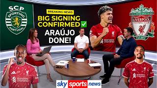🚨ANNOUNCED 2 MINUTES AGO! 🤩 FABRZIO ROMANO CONFIRMED ✅ HUGE LIVERPOOL TRANSFER ARAUJO DEAL DONE ✅