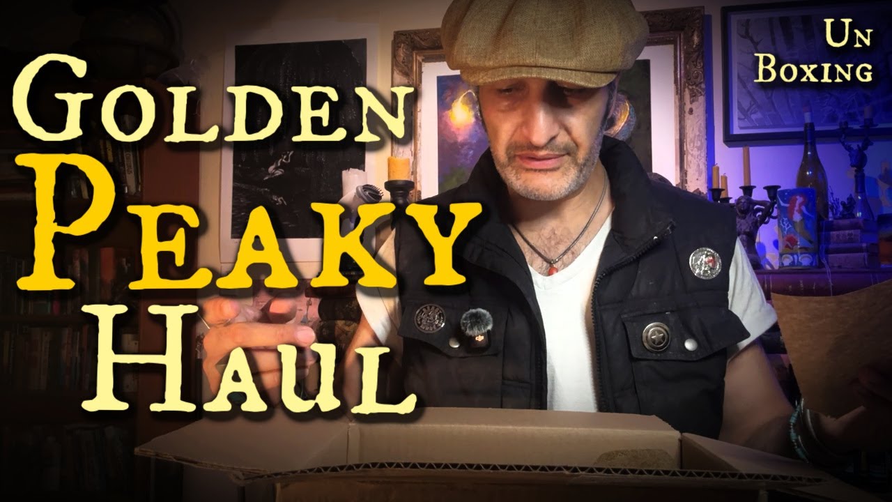 UnBoxing of Three New Beautiful Gold-Themed Peakys from Peaky Hat