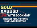 BOOKMAP LIVE | GOLD FUTURES | XAUUSD (GOLD -GC) | Liquidity #livetrade #livegold #bookmaplive