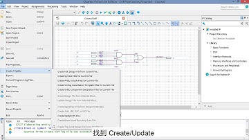 FPGA - 07, Quartus: Convert a BDF file to a Verilog file
