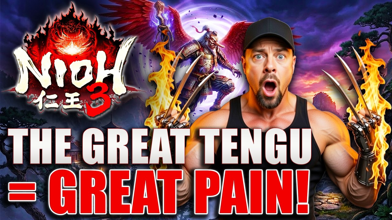 Nioh 3 New Game Plus Part 5: Great Tengu Boss Rage in Heian Region LIVE! 💥 Samurai Struggle Stream